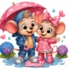 PAREJA DE RATONCITOS❤️🐀 25