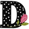 ALFABETO CON ROSA🌹⚫️⚪️ 9