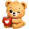 PAREJA DE OSITOS  🧸🐻🕶️🎀 11 ☕
