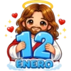 CALENDARIO JESÚS 13