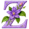 ALFABETO FLORAL 20