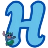 ALFABETO LILO Y STITCH 7