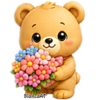 PAREJA DE OSITOS  🧸🐻🕶️🎀 16 💐