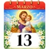 CALENDARIO MARZO SAN JOSÉ 12