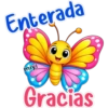 Enterada Gracias