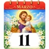 CALENDARIO MARZO SAN JOSÉ 21
