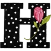ALFABETO CON ROSA🌹⚫️⚪️ 7