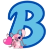 ALFABETO LILO Y STITCH 16