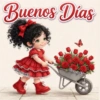 BUENOS DÍAS MUÑEQUITAS 👧🎀🌺 14
