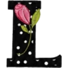 ALFABETO CON ROSA🌹⚫️⚪️ 17