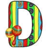 ALFABETO MEXICANO MARACAS 9