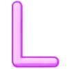 ALFABETO LUMINOSO NEÓN 17