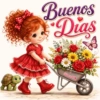 BUENOS DÍAS MUÑEQUITAS 👧🎀🌺 20