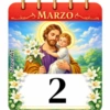 CALENDARIO MARZO SAN JOSÉ 16