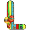 ALFABETO MEXICANO MARACAS 17