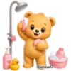 PAREJA DE OSITOS  🧸🐻🕶️🎀 21 🚿