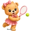 PAREJA DE OSITOS  🧸🐻🕶️🎀 17 🎾