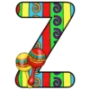 ALFABETO MEXICANO MARACAS 19