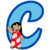 ALFABETO LILO Y STITCH 13