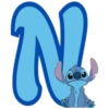 ALFABETO LILO Y STITCH 10