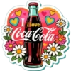 I love Coca-Cola