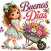 BUENOS DÍAS MUÑEQUITAS 👧🎀🌺 10