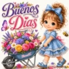BUENOS DÍAS MUÑEQUITAS 👧🎀🌺 19