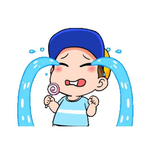 GIF BOCIL TOPI 12