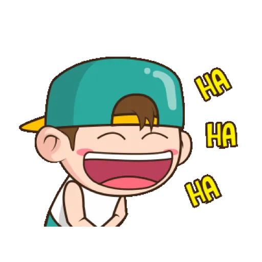 GIF BOCIL TOPI 7