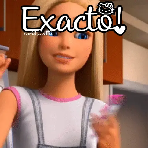 💫 Barbie para contestar 👗🎀 1