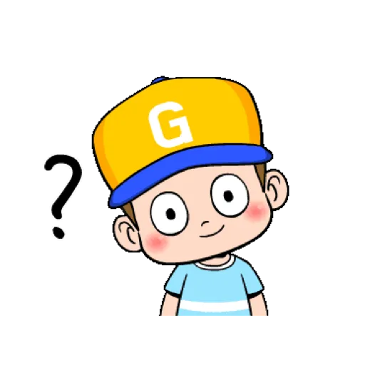 GIF BOCIL TOPI 6