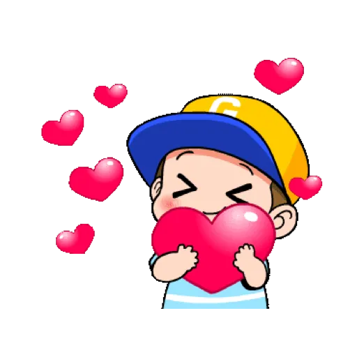 GIF BOCIL TOPI 5
