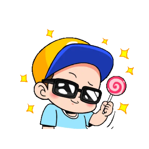 GIF BOCIL TOPI 14