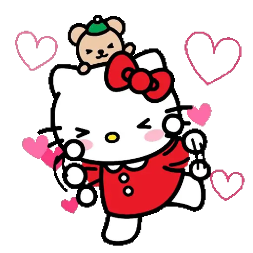Hello Kitty Invierno ❄️🧥🎀 13
