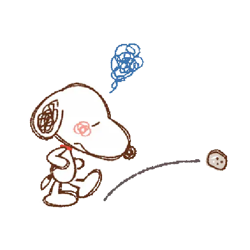 Snoopy animado 🦴🏠 7