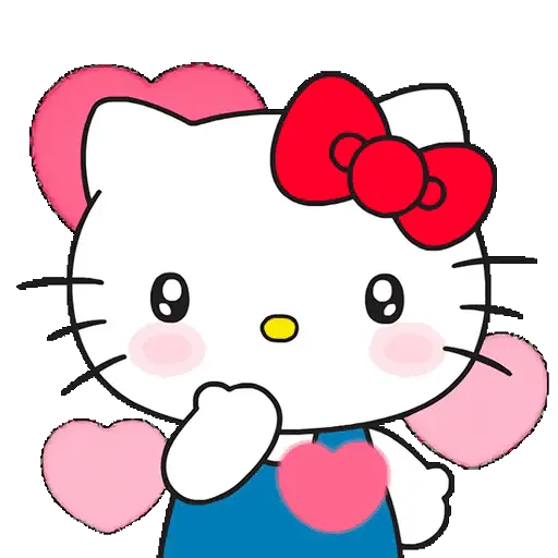 💙 Hello Kitty 🎀❤️ Animado 3