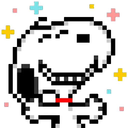 Snoopy pixel animado U⁠^⁠ｪ⁠^⁠U 2