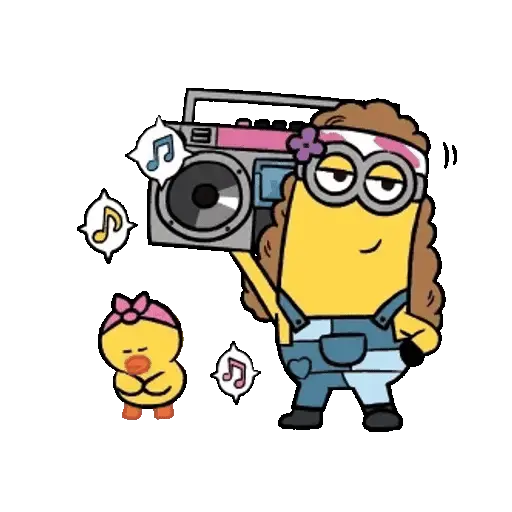 Minions Animados pal chat 🤓🍌 15