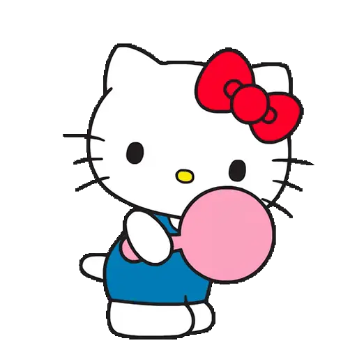 💙 Hello Kitty 🎀❤️ Animado 7