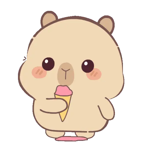(⁠◕⁠ᴥ⁠◕⁠) Capibara Chibi 2🪵🦫 13