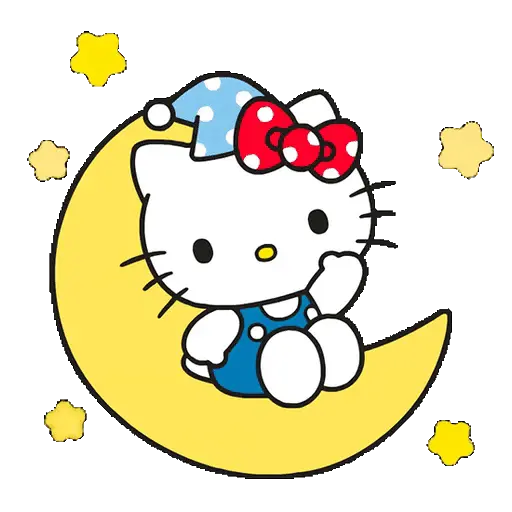 Hello Kitty 🎀 Animado ❤️💙 9