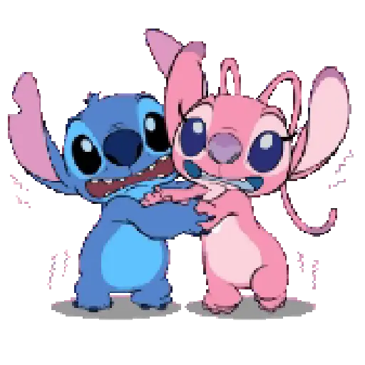 Amor Stitch y Angela 💕❤️ 8