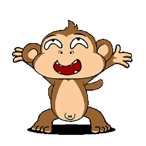 🐒 Monos animados 🐒🍌 2