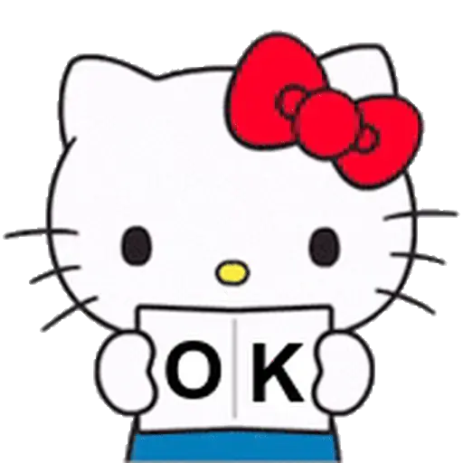 Hello Kitty 🎀 Animado ❤️💙 1