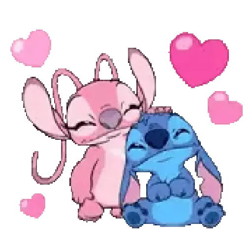 Amor Stitch y Angela 💕❤️ 6