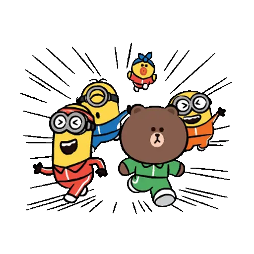 Minions Animados pal chat 🤓🍌 16