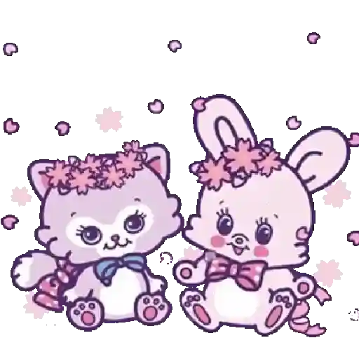 Bunny y amigos so cute 🐇🩵🩷 10
