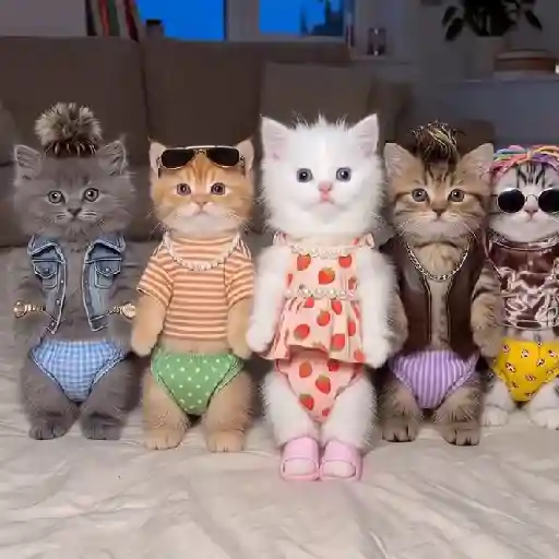 🐈 Dancing Cat🐱Gatos Tiktok📱 15
