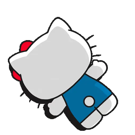 Hello Kitty 🎀 Animado ❤️💙 8