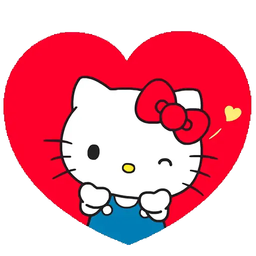 💙 Hello Kitty 🎀❤️ Animado 1
